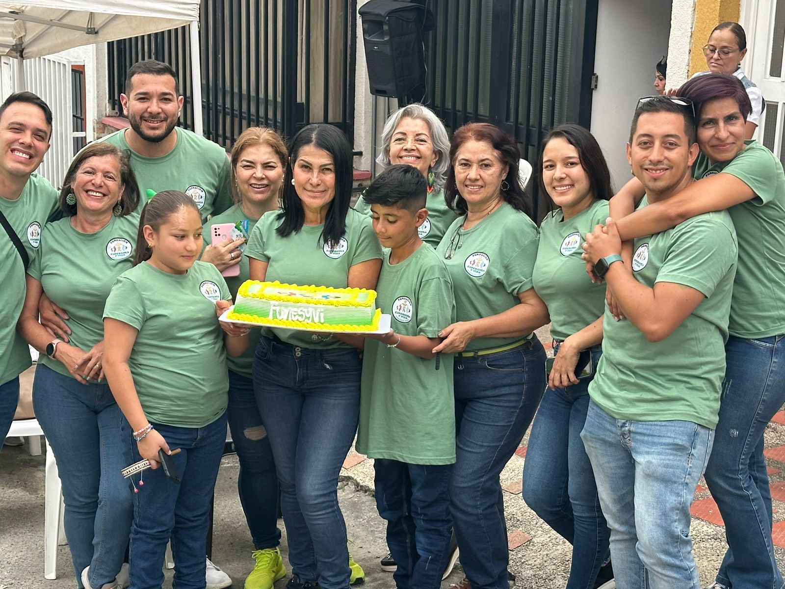 Equipo de la Fundación Esperanza y Vida