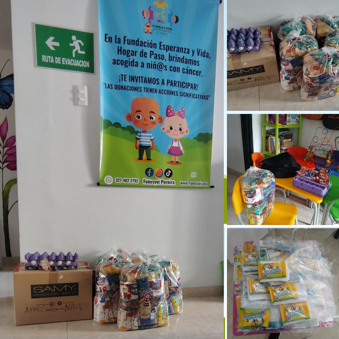 Entrega de donaciones en especie